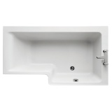 Cutout image of Ideal Standard Concept Square 1500 x 850mm Right-Handed Shower Bath